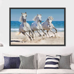 Wild Beach Horses Wall Art