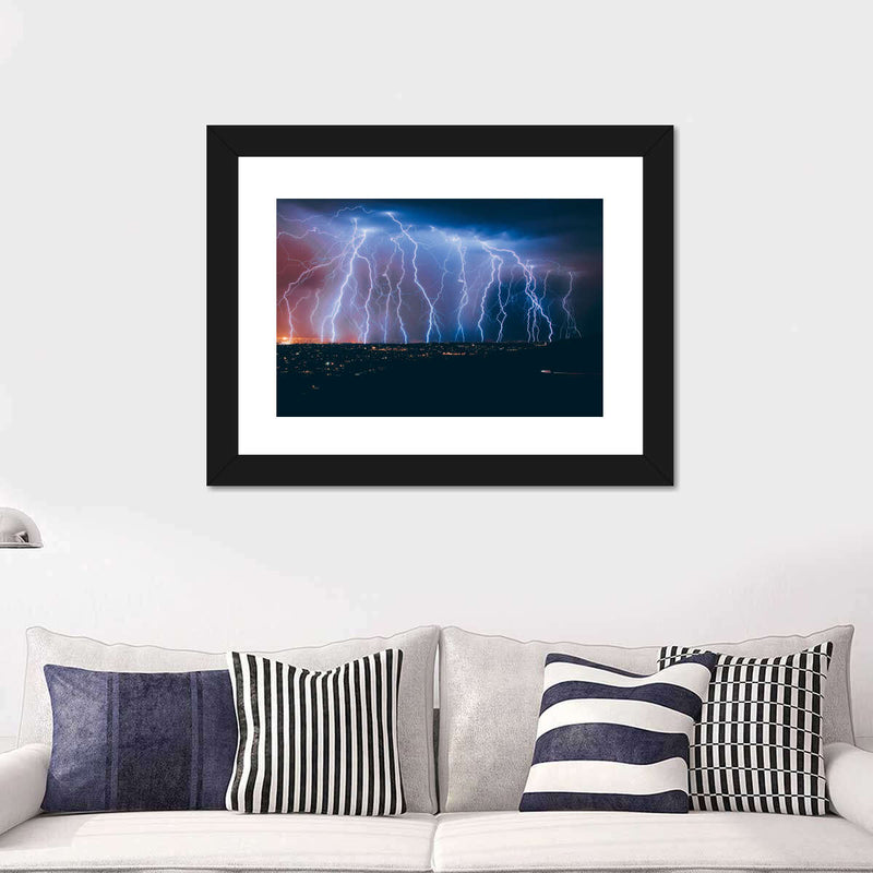 Lightning Strikes Wall Art