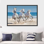 Wild Beach Horses Wall Art