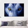 Mystic Wolf Eyes Wall Art