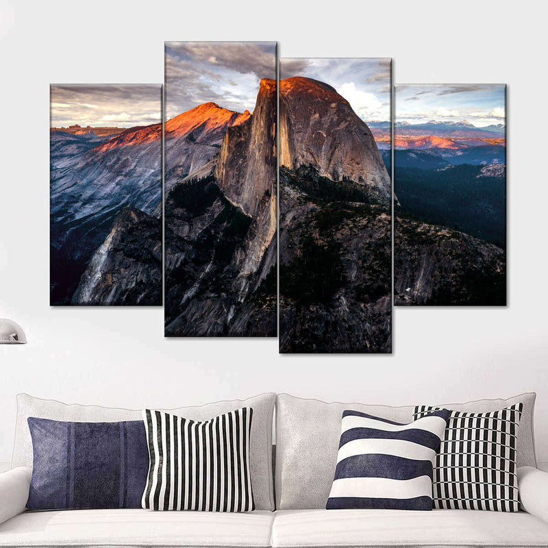 Yosemite's Half Dome Wall Art