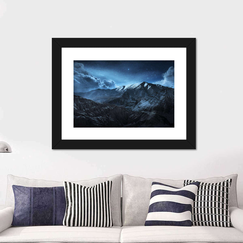 Ladakh Night Time Sky Wall Art