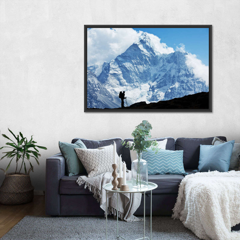 Mount Everest Mountaineer Wall Art