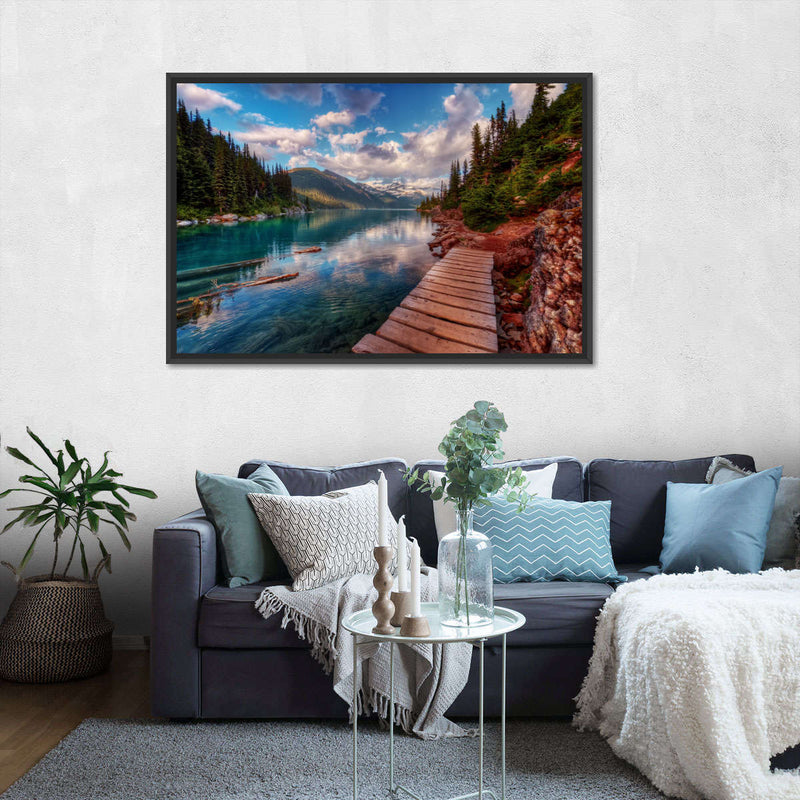 Lake Walkway Wall Art