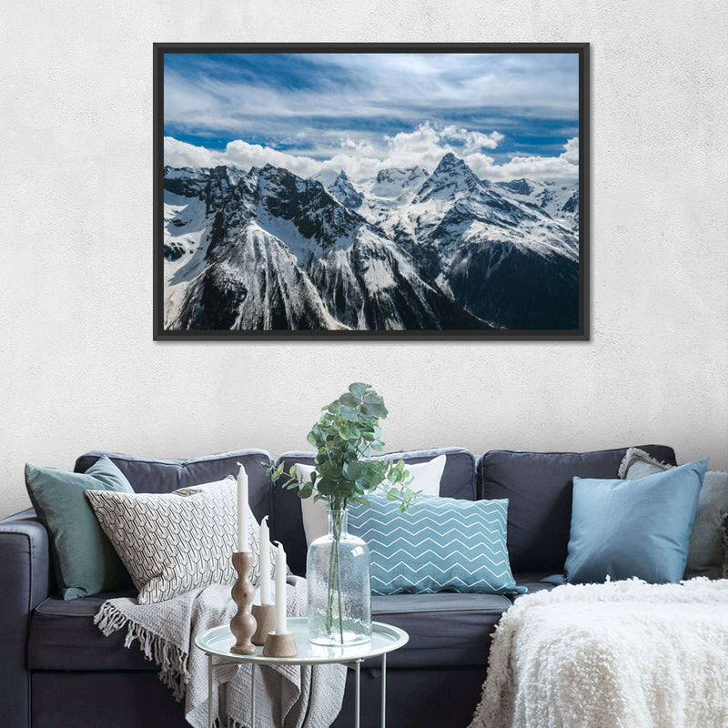 Snow Mountain Peaks Wall Art
