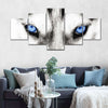 Husky's Eyes Wall Art