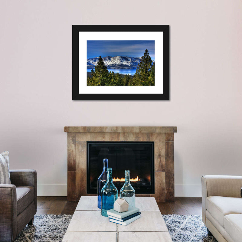 Lake Tahoe Sierra Mountains Wall Art