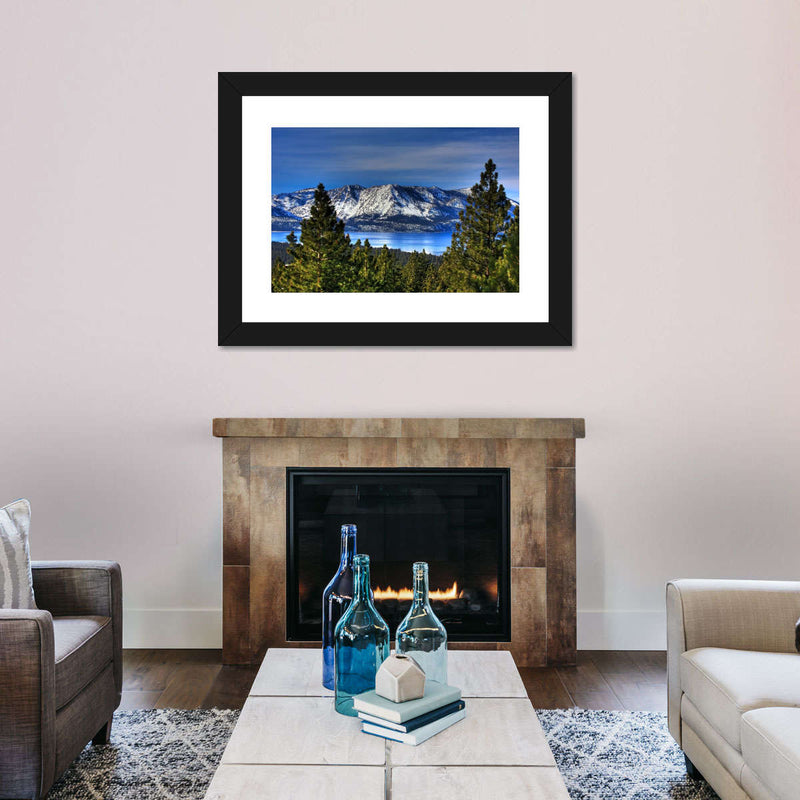 Lake Tahoe Sierra Mountains Wall Art