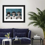 Three Monkeys Wall Art