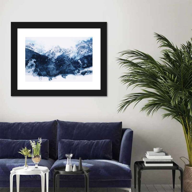 Snowy Mountains Wall Art