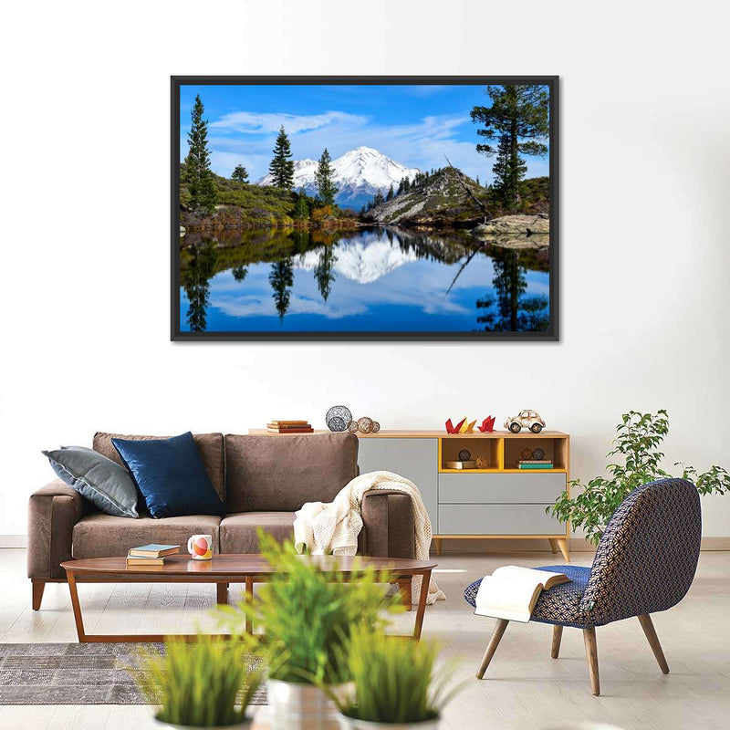 Mount Shasta Heart Lake Wall Art