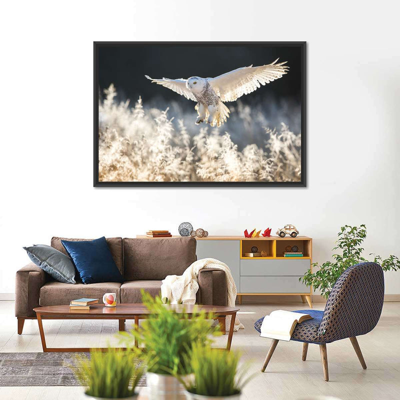 Snowy Owl Hunt Wall Art