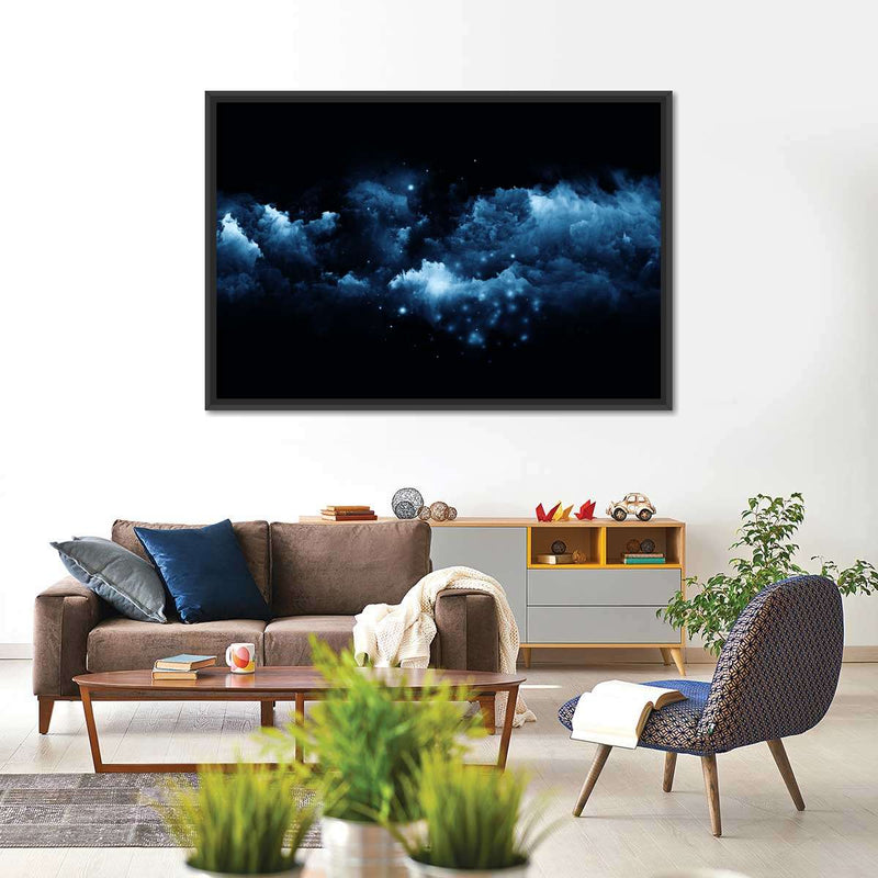 Starry Nighttime Sky Wall Art