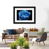 Misty Blue Rose Wall Art