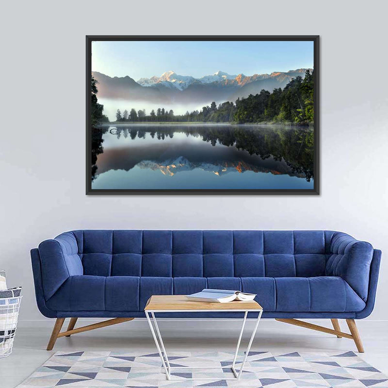 Lake Matheson Reflection Wall Art