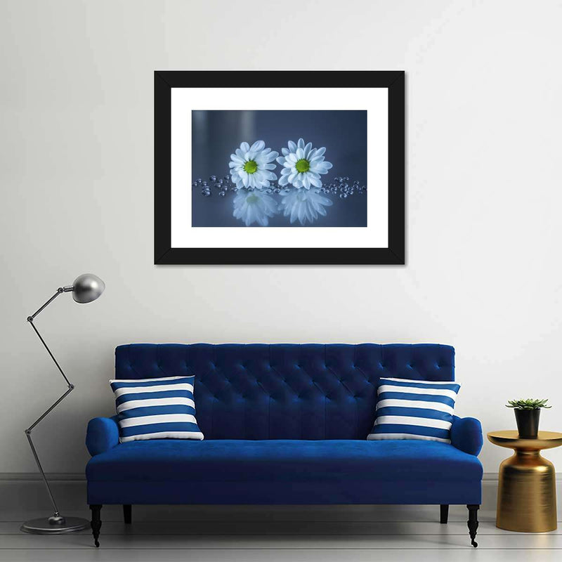White Daisies Wall Art