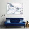 Grey And White Abstract Wall Art