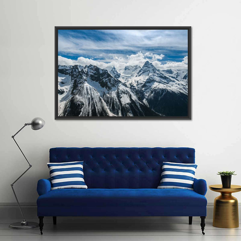 Snow Mountain Peaks Wall Art