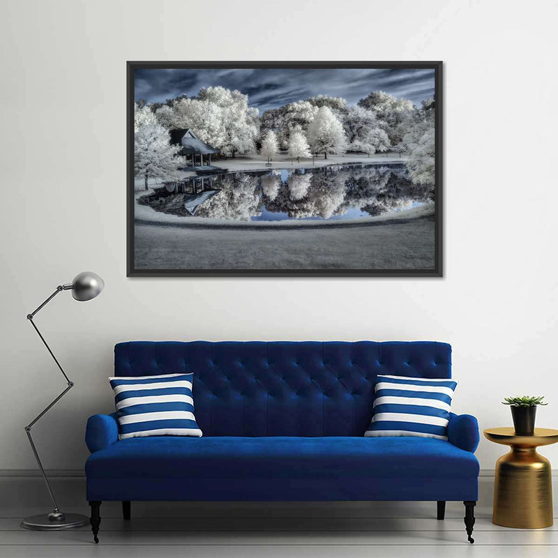 Winter Nightscape Wall Art