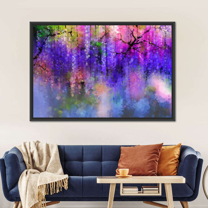 Spring Landscape Abstract Wall Art