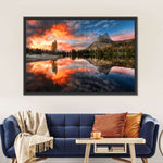 Yosemite Park Sunset Wall Art