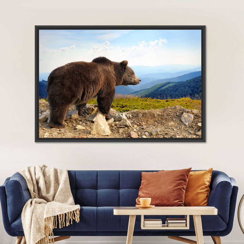 Mountain Bear Wall Art