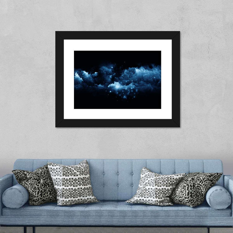 Starry Nighttime Sky Wall Art