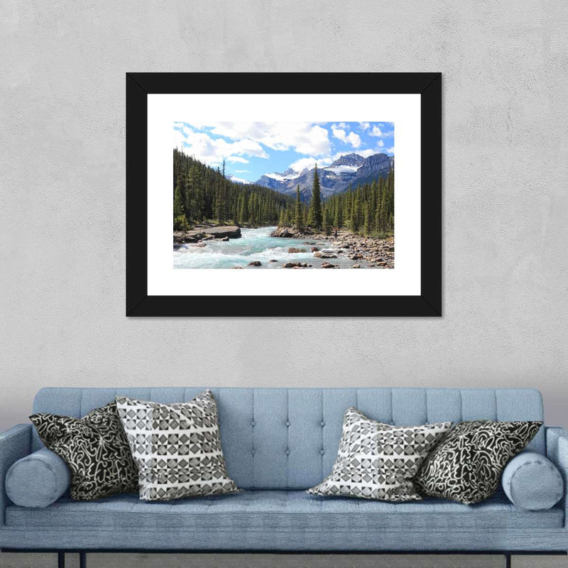 Rocky Mountains River Wall Art