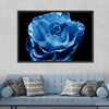 Misty Blue Rose Wall Art