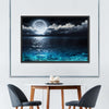 Romantic Full Moon Wall Art