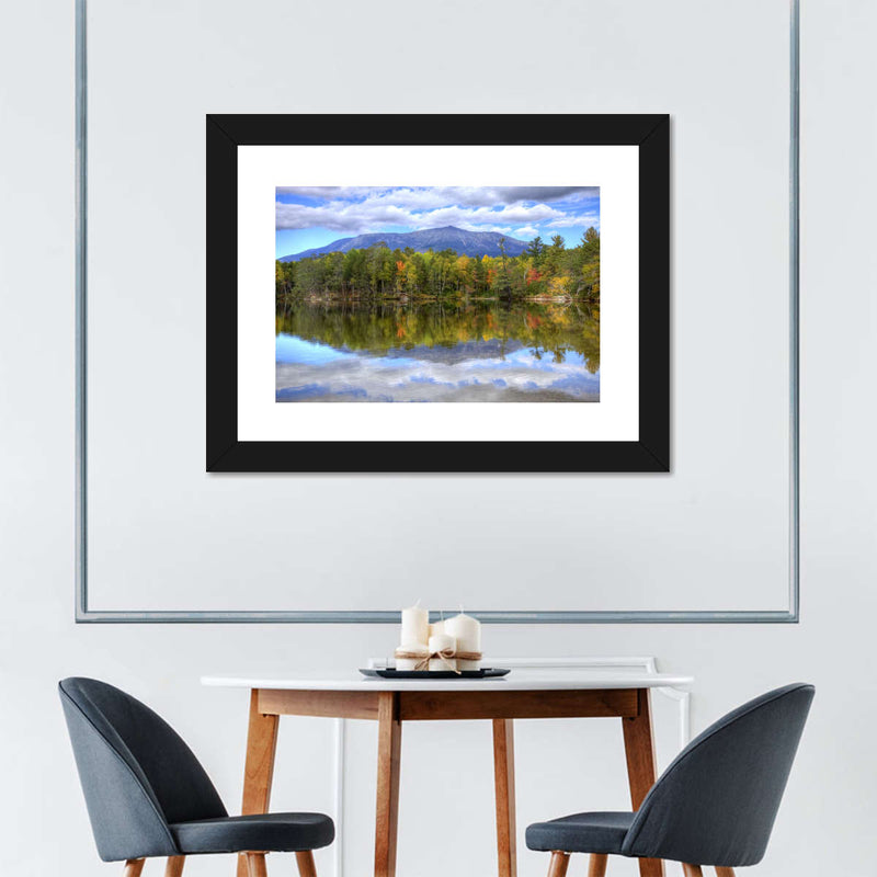 Mount Katahdin Lake Landscape Wall Art