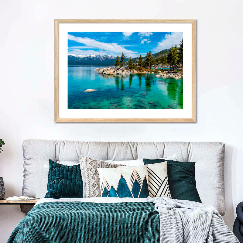 Green Lake Tahoe Wall Art