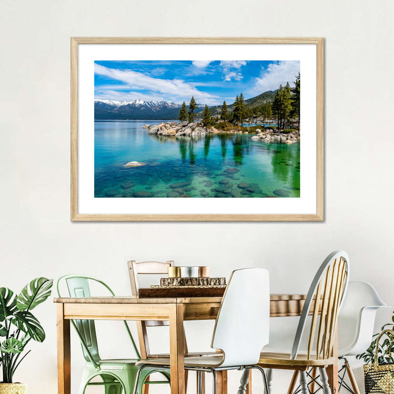 Green Lake Tahoe Wall Art