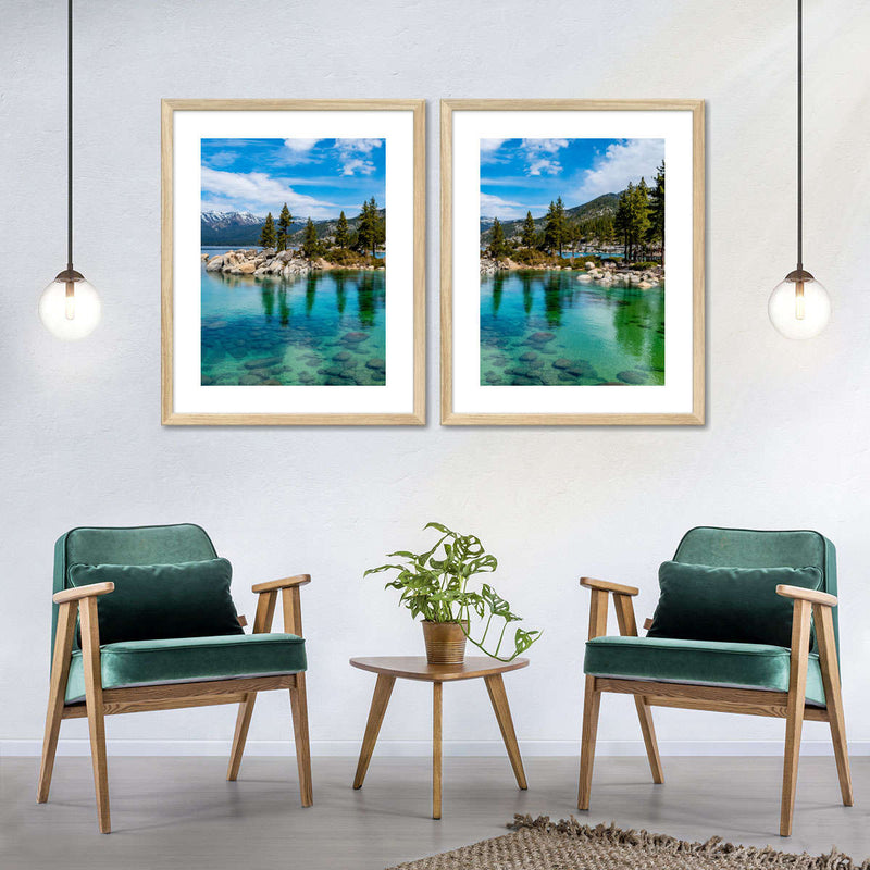 Green Lake Tahoe Wall Art
