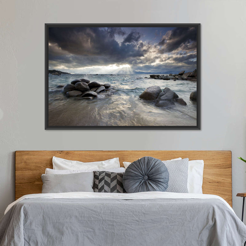 Sunlit Lake Tahoe Wall Art