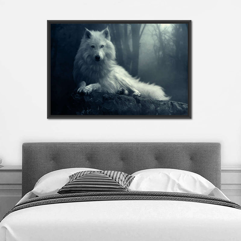 Simple Wolf Wall Art