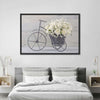 White Rose Bouquet Wall Art