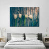 Pristine White Tulips Wall Art