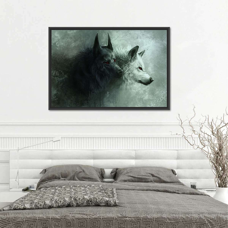 Sinister Wolves Wall Art