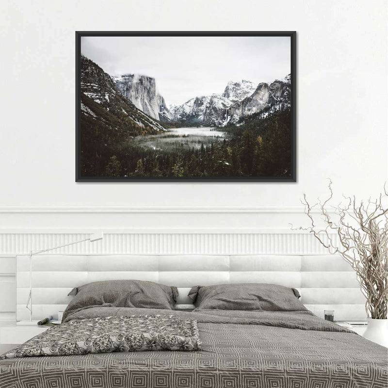 Yosemite Winter Magic Wall Art