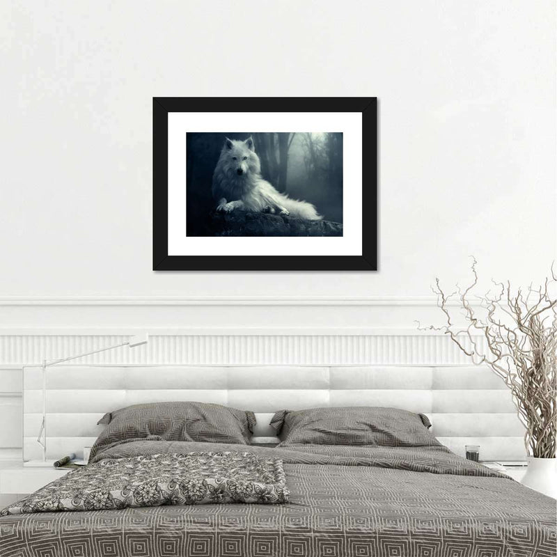 Simple Wolf Wall Art