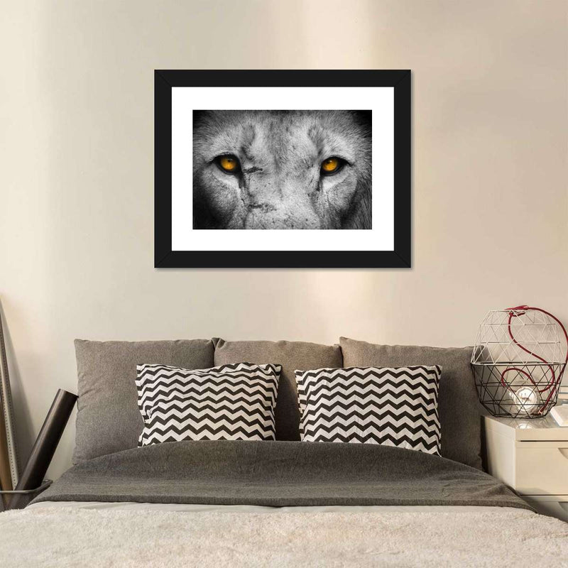 Lion Eyes Pop Wall Art