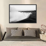 Monochromatic Niagara Falls Wall Art