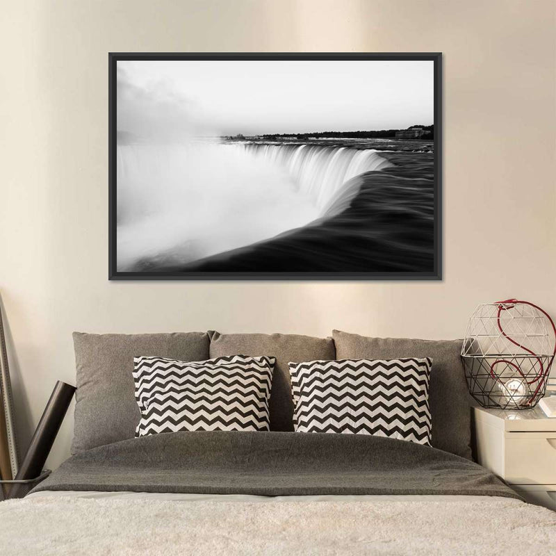 Monochromatic Niagara Falls Wall Art