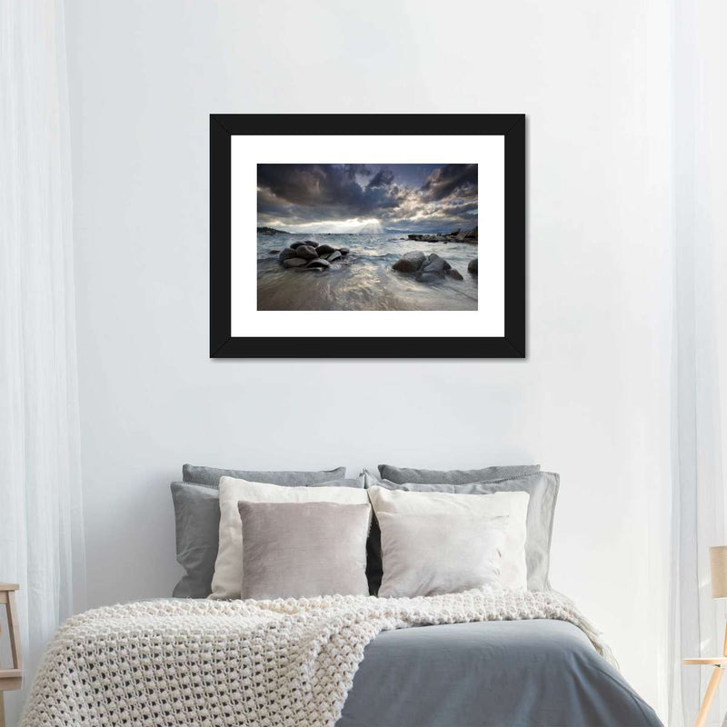 Sunlit Lake Tahoe Wall Art