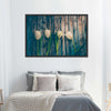 Pristine White Tulips Wall Art