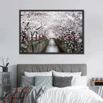 Sakura Passage Wall Art