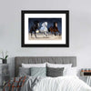 Wild Colorful Horses Wall Art