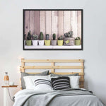 Succulent Plant Pots Wall Art