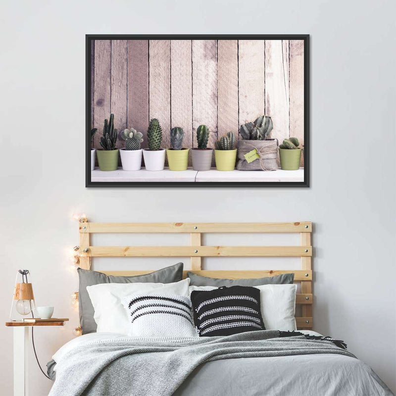 Succulent Plant Pots Wall Art